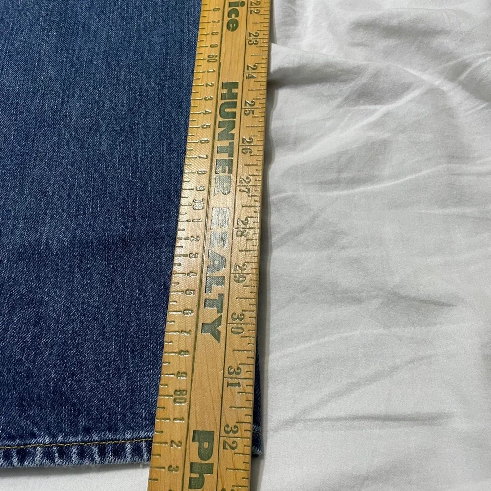 Polo Ralph Lauren Jeans Mens 38x32 Blue Authentic Dungarees Straight Leg Denim